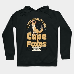 I just really love Cape Foxes - Cape Fox Hoodie